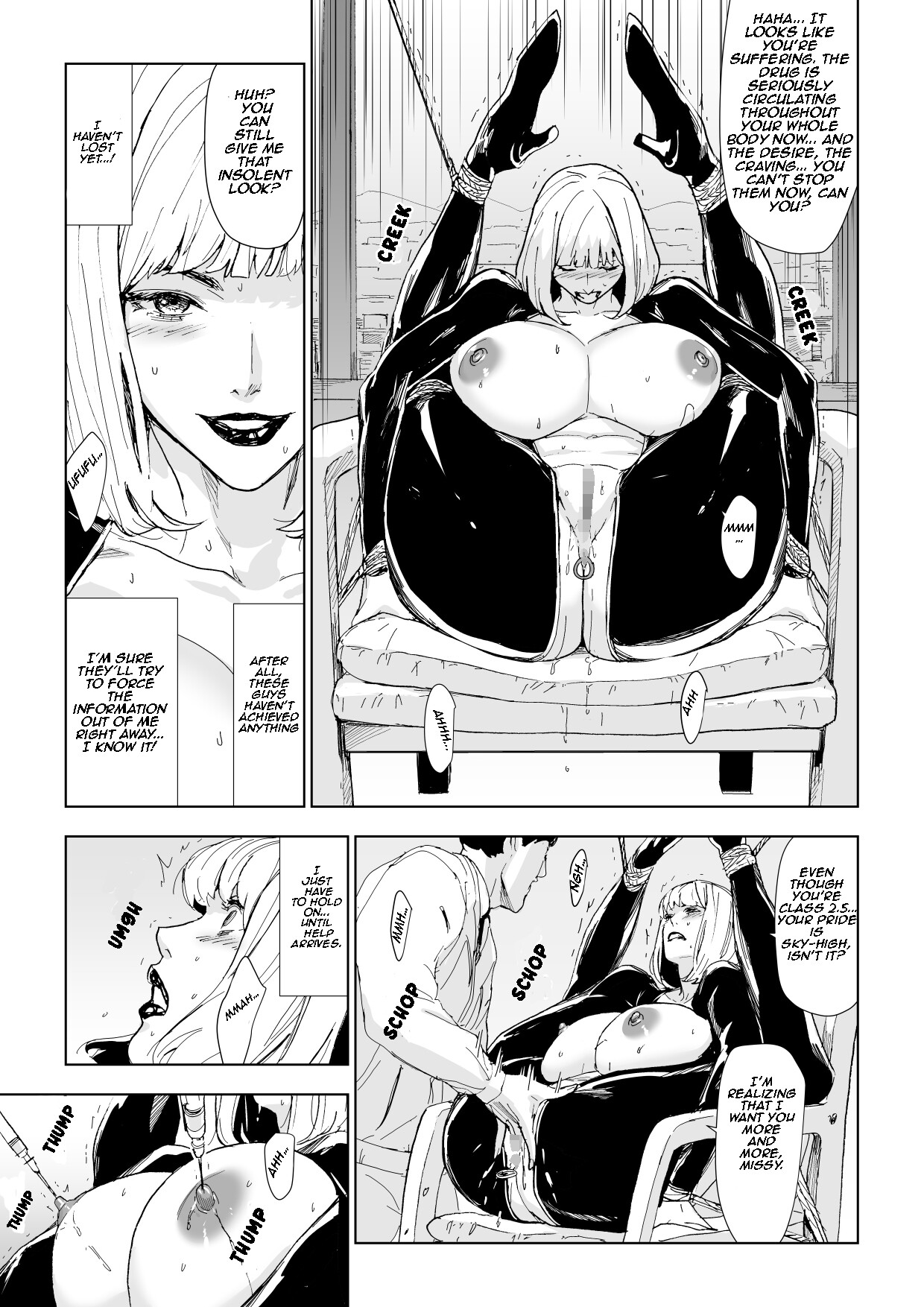 Hentai Manga Comic-Ryosen Infiltration Agent Defeated-Read-10